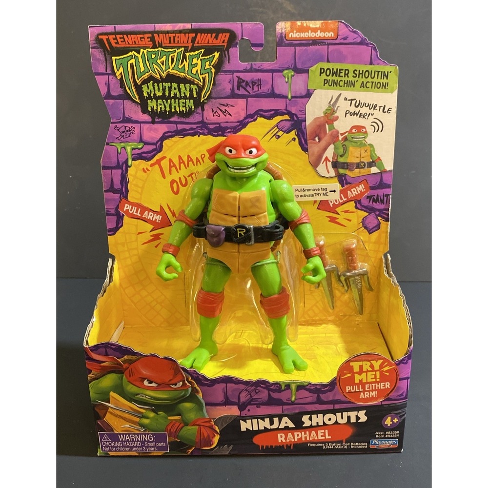 Giochi Preziosi - NINJA TURTLES Action Figure Deluxe - Raphael